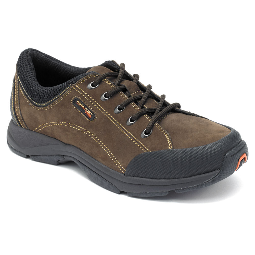 Rockport Sneakers For Mens Brown - Chranson Lace-Up - LV3972158